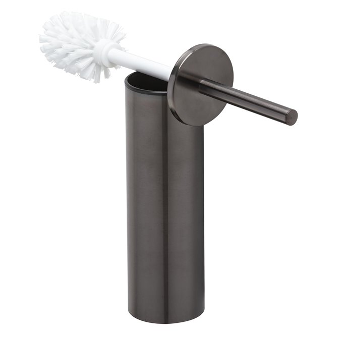 Geesa - Geesa Nemox Toilet brush and holder Brushed metal Geesa - Geesa Nemox Toilet brush and holder Brushed metal